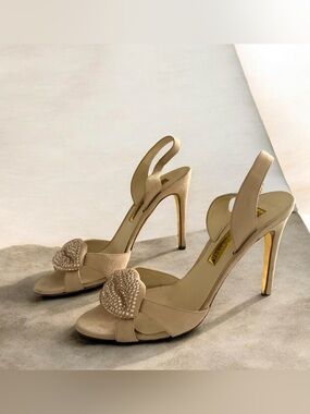💎Host Pick💎Rupert Sanderson Marilyn Collection Slingback crystal embellished Lip